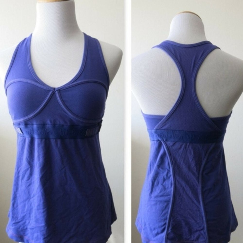 VTG Y2K Retro Lululemon Racerback Adjustable Strap Workout Sportswear Tank Top